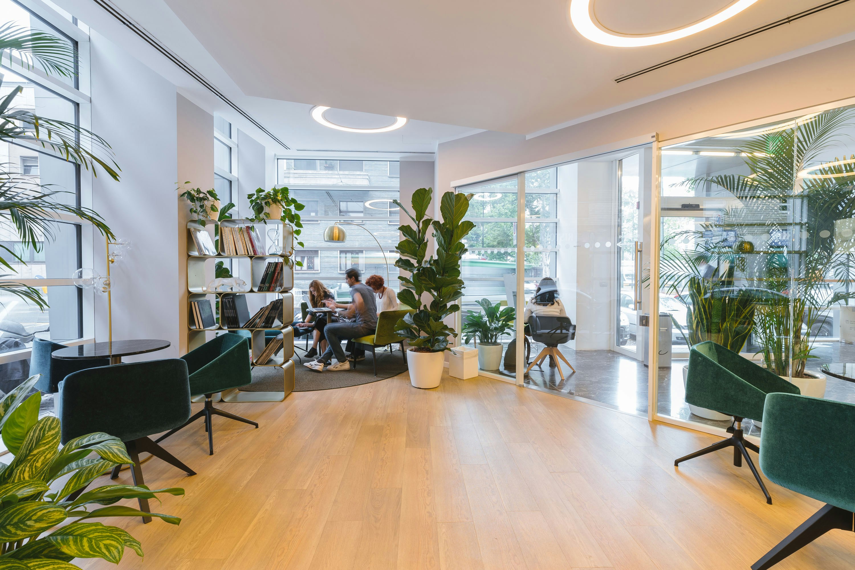 Commercial office cleaning service